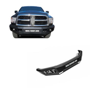 Black Horse Off Road Armour Heavy Duty Front Bumper Armour I Front Bumper Matte Black fits 2010-2018 Dodge Ram 2500/3500