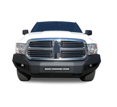 Image showing  Armour III Heavy Duty Front Winch Bumper Kit Textured Black fits 2019-2023 Ford Ranger