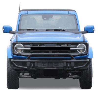 Image showing  Armour Tubular Light Duty Front Bumper Matte Black fits 2021-2025 Ford Bronco