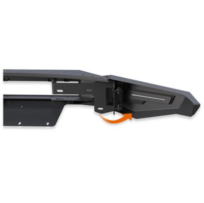 Image showing  Armour II Heavy Duty Modular Front Bumper Matte Black fits 2021-2023 Ford F-150