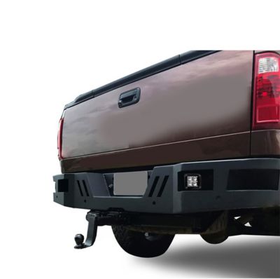 Image showing  Armour Super Heavy Duty Rear Bumper Matte Black fit 1999-2016 Ford F-250 Super Duty/F-350 Super Duty