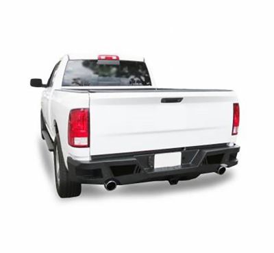 Black Horse Off Road Armour Heavy Duty Rear Bumper Matte Bk fit 09-18 Dodge Ram 150019-24 Ram 1500 Classic 10-24 Ram 2500/3500