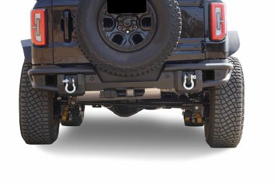 Image showing  Armour Tubular Heavy Duty Rear Bumper Tubular Matte Black fits 2021-2025 Ford Bronco