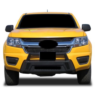 Image showing  Armour III Light Duty Front Bumper Textured Black fits 2015-2020 Chevrolet Colorado ( Excl. ZR2 )