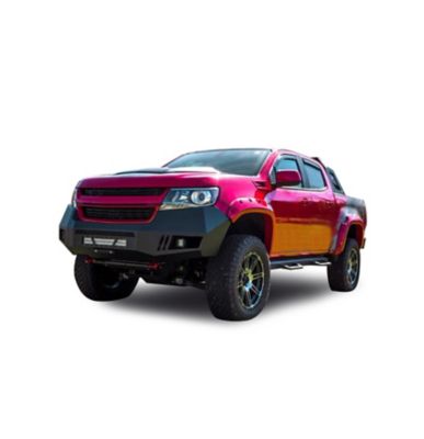 Image showing  Armour Heavy Duty Front Bumper Kit Armour I Front Bumper Matte Black fits 15-20 Chevrolet Colorado