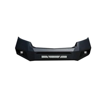 Image showing  Armour Heavy Duty Front Bumper Kit Armour I Front Bumper Matte Black fits 15-20 Chevrolet Colorado