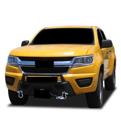 Black Horse Off Road Armour III Heavy Duty Front Winch Bumper Textured Black fits 2015-2020 Chevrolet Colorado ( Excl. ZR2 )