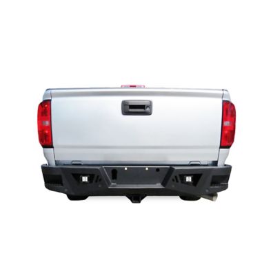Image showing  Armour Heavy Duty Rear Bumper Kit Matte Black fits 2015-2022 Chevrolet Colorado/GMC Canyon