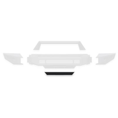 Image showing  Armour II Heavy Duty Modular Front Bumper Skid Plate Only Matte Bk fits 2015-2019 Silverado 2500 HD/3500 HD