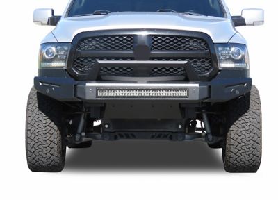 Image showing  Armour II Heavy Duty Modular Front Bumper Kit Matte Black fits 2013-2018 Ram 15002019-2024 Ram 1500 Classic