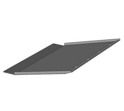 Image showing  Armour II Heavy Duty Front Bumper Skid Plate Only Matte Black fits 2015-2017 Ford F-150