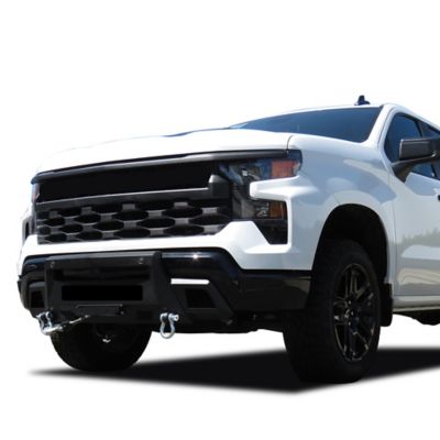 Image showing  Armour III Heavy Duty Front Winch Bumper Textured Black fits 2022-2025 Chevrolet Silverado 1500