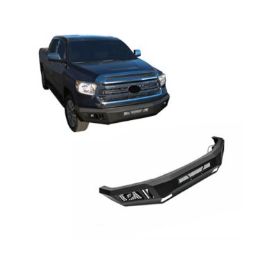 Black Horse Off Road Armour Heavy Duty Front Bumper Kit Armour I Front Bumper Matte Black fits 2014-2021 Toyota Tundra