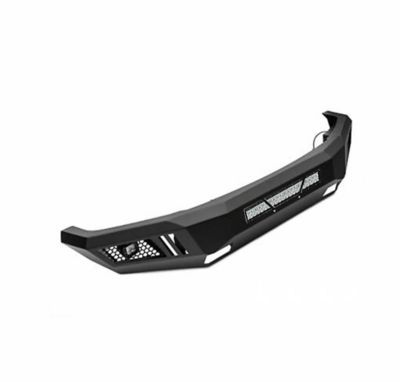 Image showing  Armour Heavy Duty Front Bumper Kit Armour I Front Bumper Matte Black fits 2014-2021 Toyota Tundra