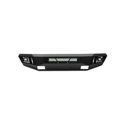 Image showing  Armour Heavy Duty Front Bumper Kit Armour I Front Bumper Matte Black fits 2014-2021 Toyota Tundra