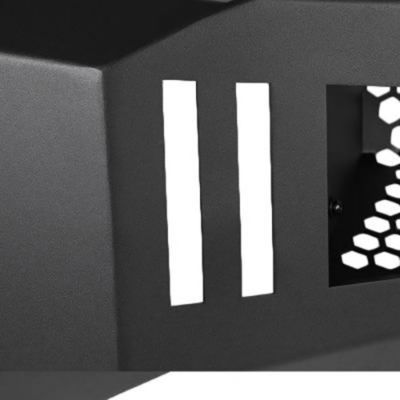 Image showing  Armour Heavy Duty Front Bumper Kit Armour I Front Bumper Matte Black fits 2014-2021 Toyota Tundra