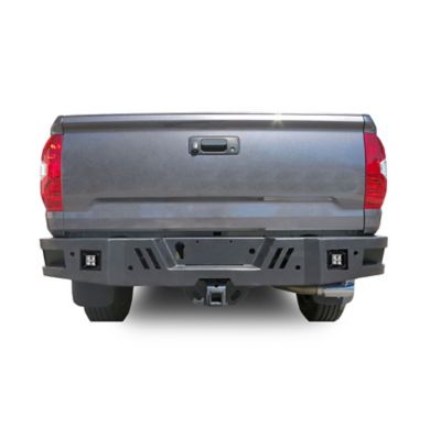 Image showing  Armour Super Heavy Duty Rear Bumper Matte Black fit 2014-2021 Toyota Tundra