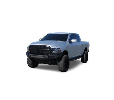 Image showing  Armour II Heavy Duty Modular Front Bumper Only Matte Black fit 2013-2018 Ram 15002019-2024 Ram 1500 Classic