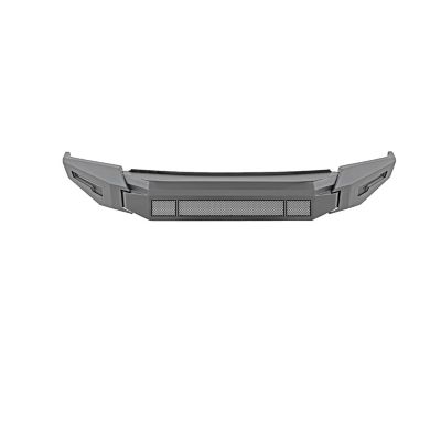 Image showing  Armour II Heavy Duty Modular Front Bumper Only Matte Black fits 2016-2018 Chevy Silverado 1500/2019 1500 LD