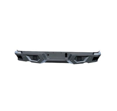 Image showing  Armour HD Rear Bumper Matte BK fit 19-25 Silverado 1500/Sierra 1500/22 1500 LTD20-25 Silverado 2500/3500HD