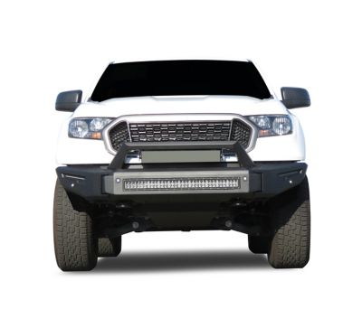 Image showing  Armour II Heavy Duty Modular Front Bumper Kit Modular Matte Black fits 2019-2023 Ford Ranger