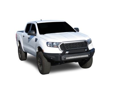 Image showing  Armour II Heavy Duty Modular Front Bumper Kit Modular Matte Black fits 2019-2023 Ford Ranger