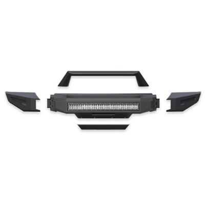 Image showing 5 th Black Horse Off Road Armour II Heavy Duty Modular Front Bumper Kit Modular Matte Black fits 2019-2023 Ford Ranger