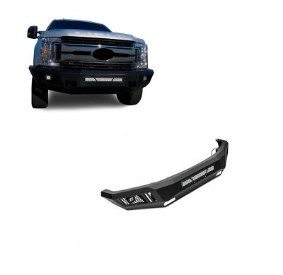 Black Horse Off Road Armour Heavy Duty Front Bumper Kit Matte Black fits 2017-2022 Ford F-250 Super Duty/F-350 Super Duty
