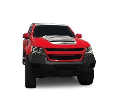 Image showing  Armour Heavy Duty Front Bumper Armour I Front Bumper Satin Black fits 2015-2020 Chevrolet Colorado