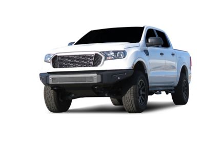 Image showing  Armour II Heavy Duty Modular Front Bumper-Bumper Only Modular Matte Black fits 2019-2023 Ford Ranger