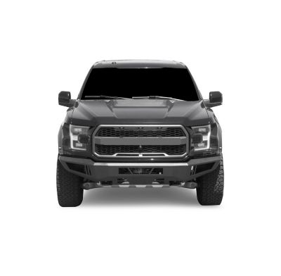 Image showing  Armour Heavy Duty Front Bumper Armour I Front Bumper Matte Black fits 2017-2020 Ford F-150 Raptor