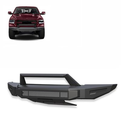 Black Horse Off Road Armour II Heavy Duty Modular Front Bumper Matte Black fits 2019-2024 Ram 1500