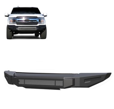 Black Horse Off Road Armour II Heavy Duty Modular Front Bumper-Bumper Only Matte Black fits 2018-2020 Ford F-150