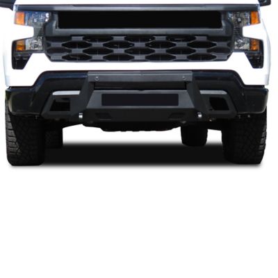 Image showing  Armour III Light Duty Front Bumper Textured Black fits 2022-2025 Chevrolet Silverado 1500