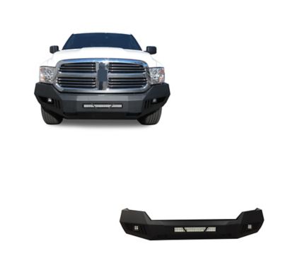 Black Horse Off Road Armour III Light Duty Front Bumper Textured Black fits 2021-2023 Ford F-150