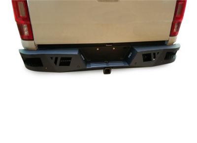 Image showing  Armour Heavy Duty Rear Bumper Satin Black fits 2019-2023 Ford Ranger