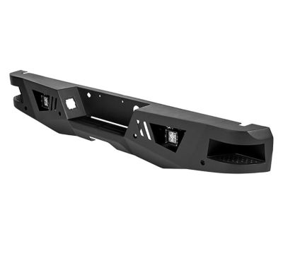 Image showing  Armour Heavy Duty Rear Bumper Kit Matte Black fits 2006-2014 Ford F-150