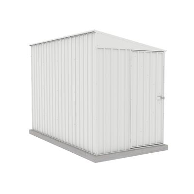ABSCO Absco Durango 5 ft. x 10 ft. Metal Bike Shed - Surfmist