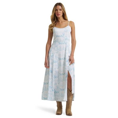 Image showing  Women's Western Landscape Maxi Dress