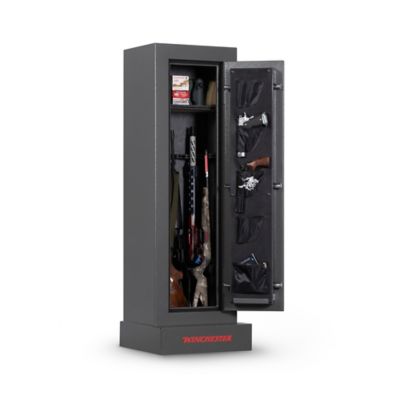 Image showing  Non-Fire Rated 12 Long Gun 8.6 cu. ft. Electronic Lock Gun Safe, Slate