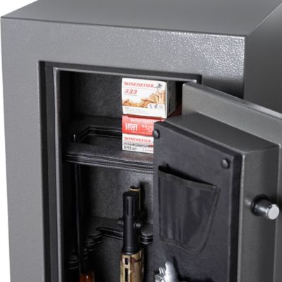 Image showing  Non-Fire Rated 12 Long Gun 8.6 cu. ft. Electronic Lock Gun Safe, Slate
