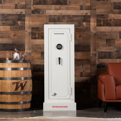 Image showing  Non-Fire Rated 18 Long Gun 12.03 cu. ft. Electronic Lock Gun Safe, White