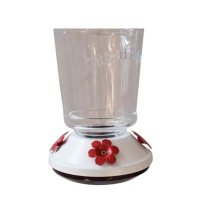 Image showing  29 oz. Milk Jug Hummingbird Feeder, White