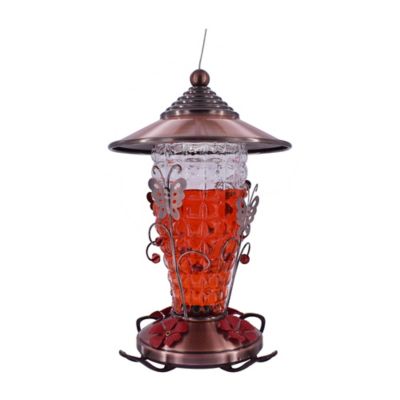 Image showing 6 th Royal Wing 21 oz. Lantern Hummingbird Feeder