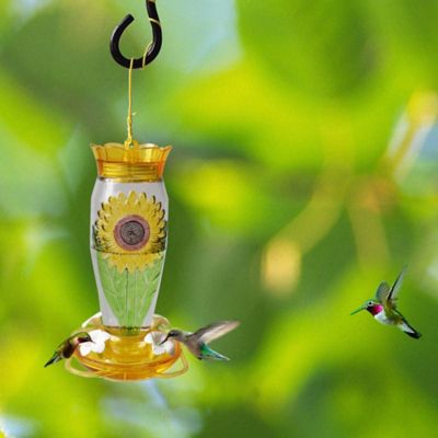 Image showing  20 oz. Sunflower Hummingbird Feeder