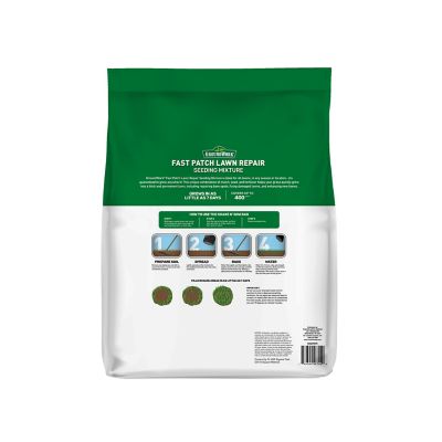 Image showing  4.5 lb. 400 sq. ft. Fast Patch Lawn Repair Mulch, Seed and Fertilizer Mixture