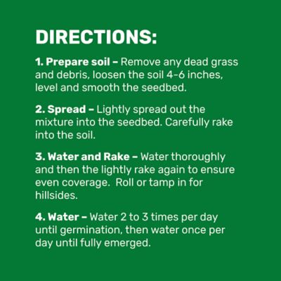 Image showing  4.5 lb. 400 sq. ft. Fast Patch Lawn Repair Mulch, Seed and Fertilizer Mixture