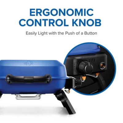 Image showing 5 th Napoleon TravelQ 240 Portable Propane Gas Grill, Blue