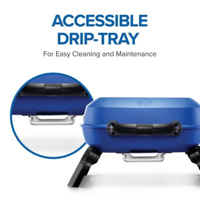 Image showing 7 th Napoleon TravelQ 240 Portable Propane Gas Grill, Blue
