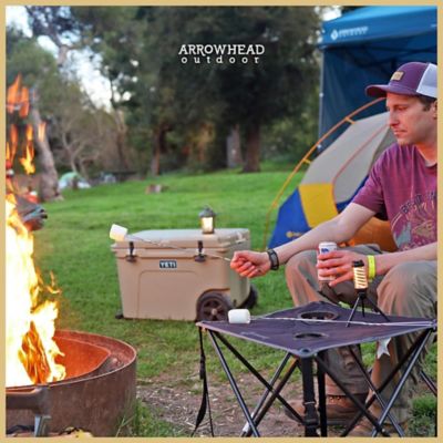 Image showing  Portable Foldable Table, Charcoal Black, KKS0341U